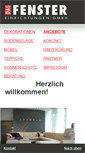 Mobile Screenshot of dasfensterkiel.de